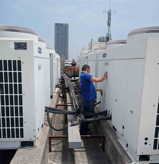 涿鹿中央空调制热和不制冷系统维修方法